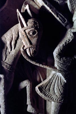 L'âne de la Fuite en Egypte. © Jean-Michel Duband