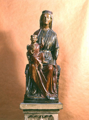 Vierge à l'enfant musée de l'abbaye Saint Michel Gaillac 
