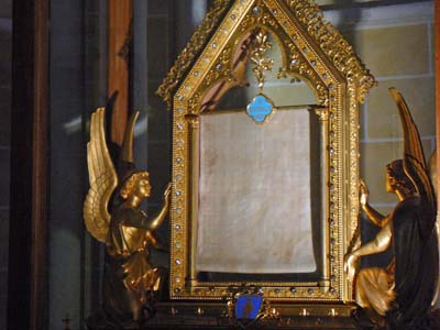Voile de la Vierge, Chartres
